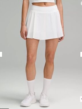 Lululemon Side-Pleat High-Rise Tennis Skirt